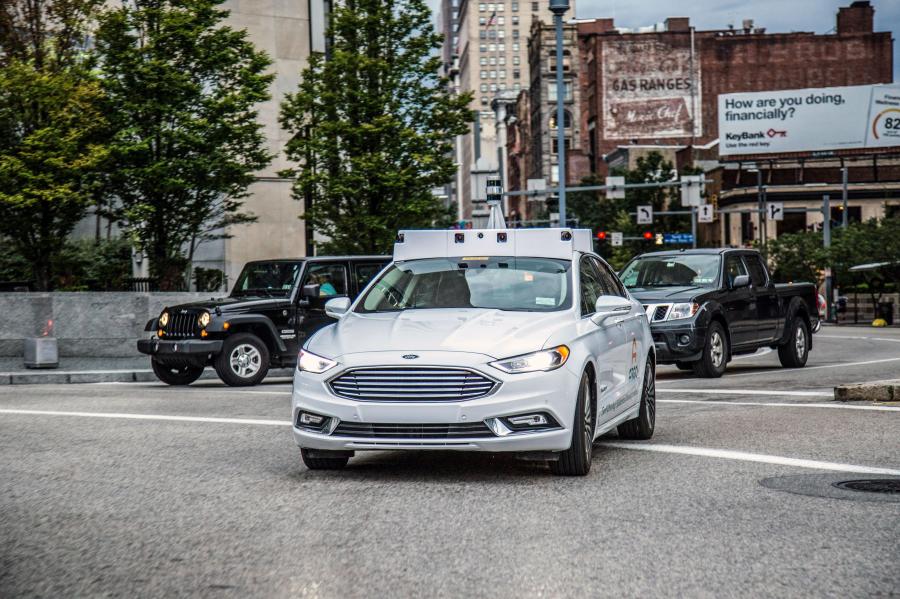 Ford Fusion Hybrid Argo AI Self-Driving Car '2017